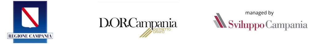 Regione Campania. D.OR. Campania, Distretto Orafo. Managed by Sviluppo Campania.